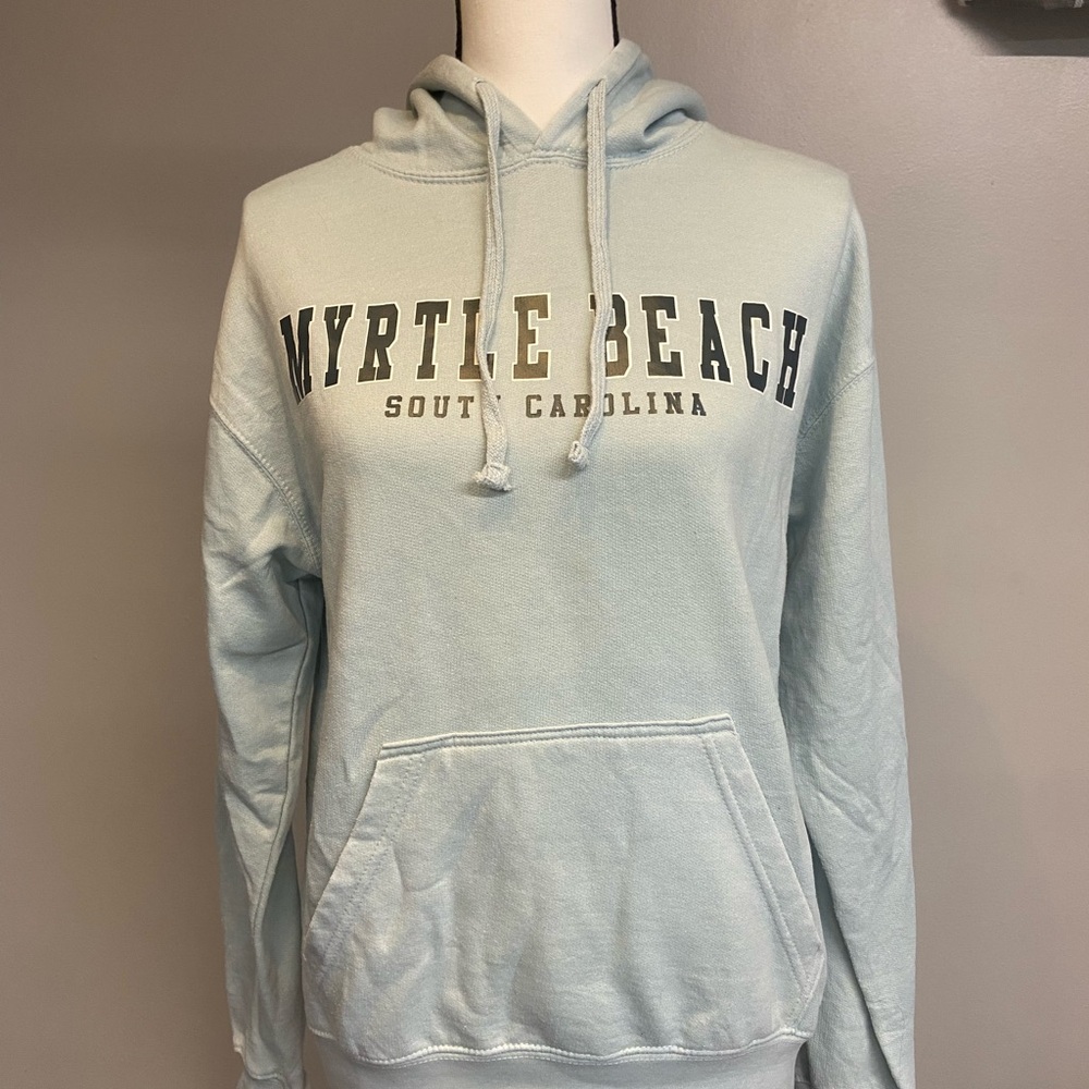 Light Blue Myrtle Beach South Carolina Hoodie